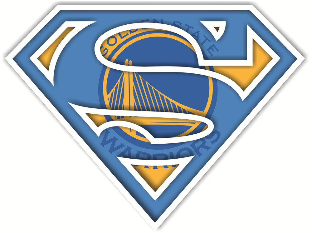 Golden State Warriors superman fabric transfer